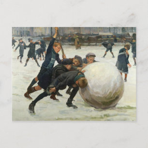Cartão Postal O Giantest Snowball, 1903