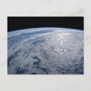 Cartão Postal O Glint do Sol Está Vencendo No Oceano Pacífico Su