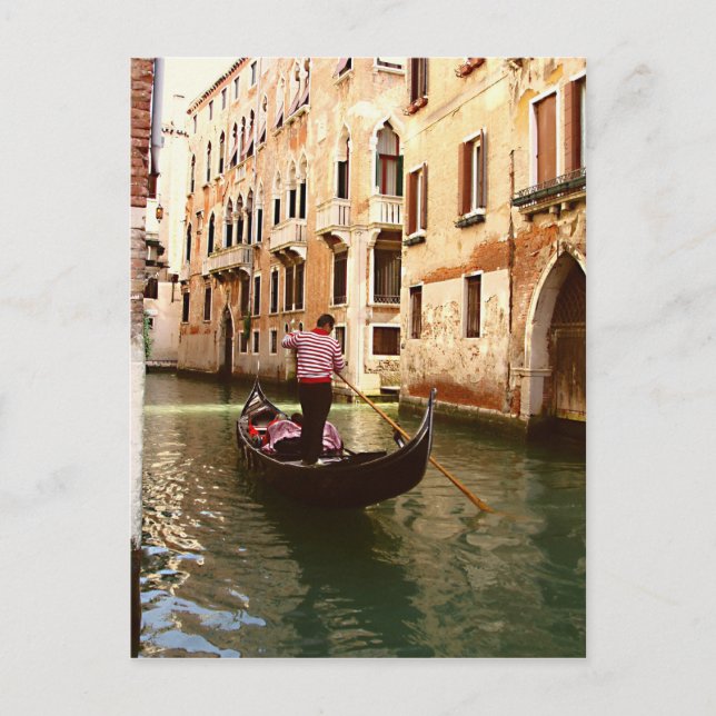 Cartão Postal O Gondolier (Frente)