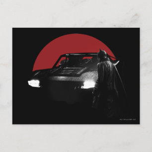 Cartão Postal O Gráfico Batman & Batmobile