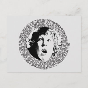 Cartão Postal O Gráfico de Confissão de Partes das Goonies