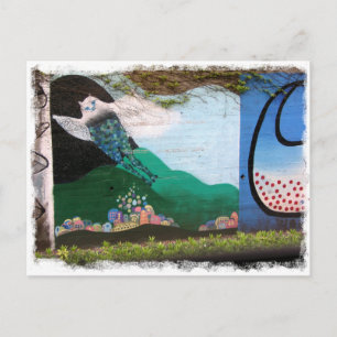 Cartão Postal O Grafite japonês 2 da Helaine