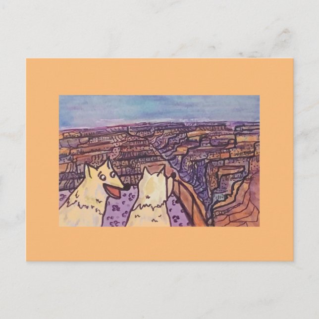 Cartão Postal O Grand Canyon, (Frente)