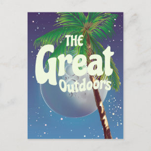 Cartão Postal O Grande Ar Livre Palma e Lua