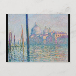 Cartão Postal O grande canal - Monet