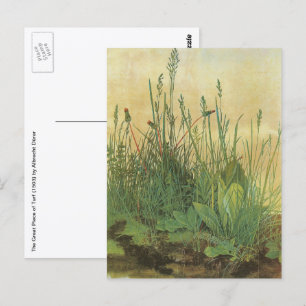 Cartão Postal O Grande (Excelente) Peça de Turfe de Albrecht Dur
