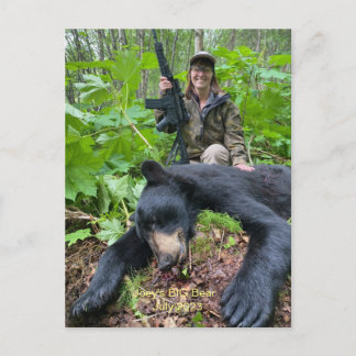 Cartão Postal O Grande Urso do Alasca de Joey