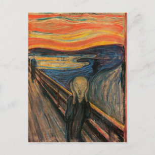 Cartão Postal O Gritar de Edvard Munch
