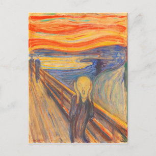 Cartão Postal O Gritar de Edvard Munch