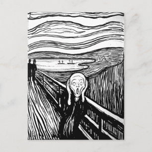 Cartão Postal O Gritar de Edvard Munch