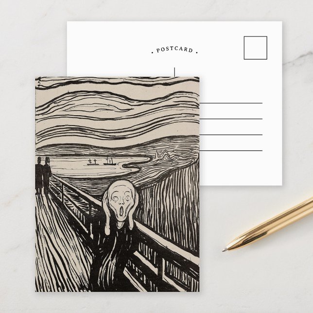 Cartão Postal O GRITAR | Edvard Munch (Criador carregado)