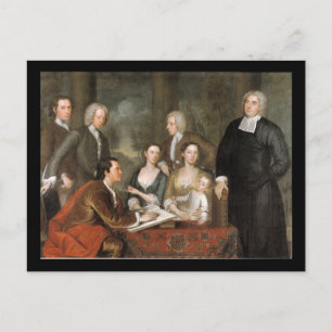 Cartão Postal O Grupo das Bermudas, de John Smibert