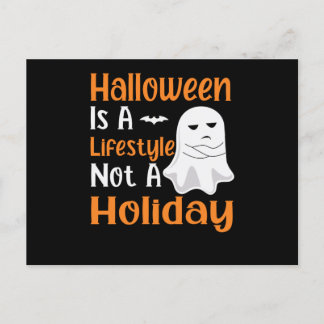 Cartão Postal O Halloween É Um Estilo De Vida E Não Um Feriado