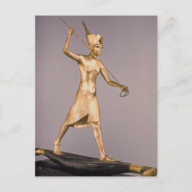 Cartão Postal O Harpooner, do Tutankhamun (Frente)