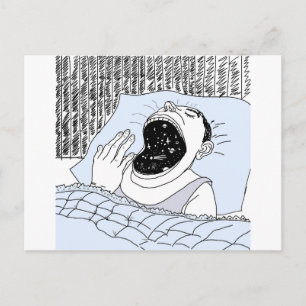 CARTÃO POSTAL O HOMEM E O COSMOS