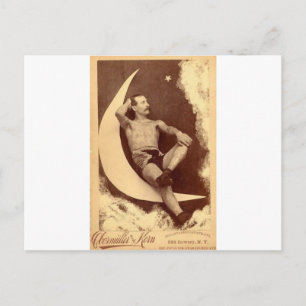 Cartão Postal O Homem Tatuado Na Lua