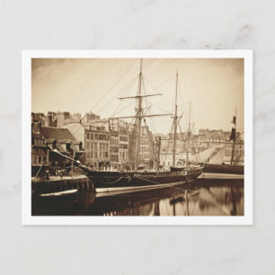 Cartão Postal O iate imperial "La Reine Hortense" em Le Havre