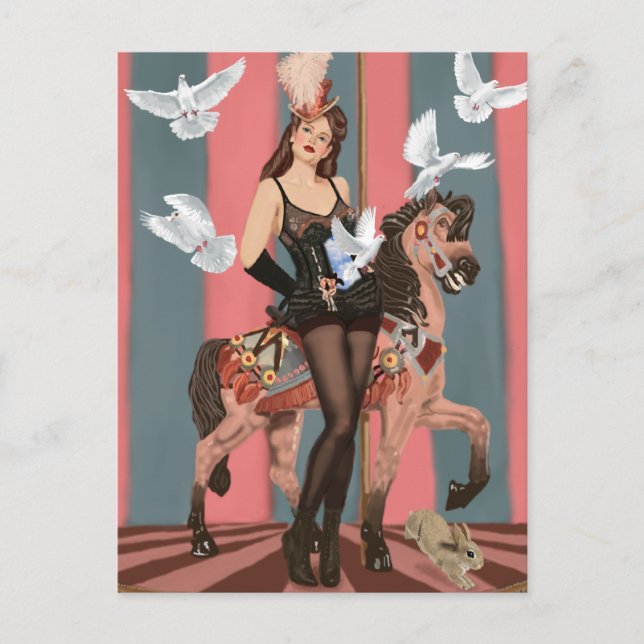 Cartão Postal O Illusionista (Frente)