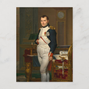 Cartão Postal O imperador Napoleão em seu estudo nas usinas