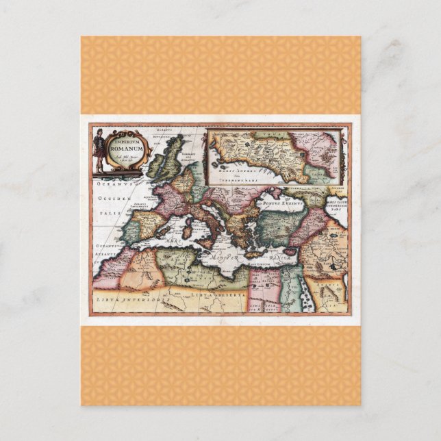 Cartão Postal O Império Romano (Frente)