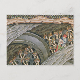 Cartão Postal O Inferno de Dante com um comentário