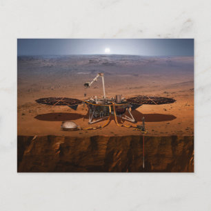 Cartão Postal O Insight Lander