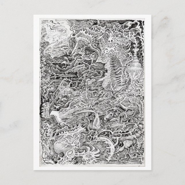 Cartão Postal O interior (Frente)