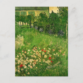 Cartão Postal O Jardim de Daubigny por Vincent van Gogh, Le Jard