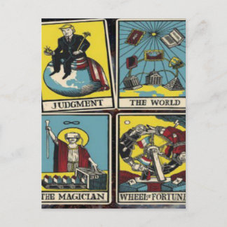 CARTÃO POSTAL O JOGO DE CARTAS DE ILLUMINATI