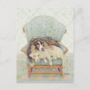 Cartão Postal O jogo de espera