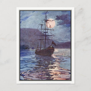 Cartão Postal O Jolly Roger por Alice B. Woodward