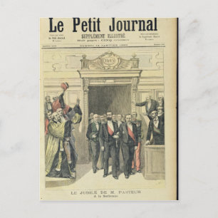 Cartão Postal O Jubileu de Louis Pasteur na Sorbonne