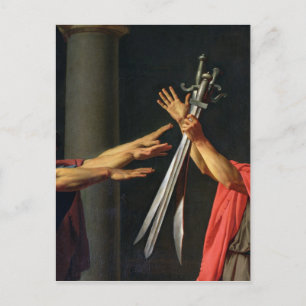 Cartão Postal O Juramento de Horatii, 1784