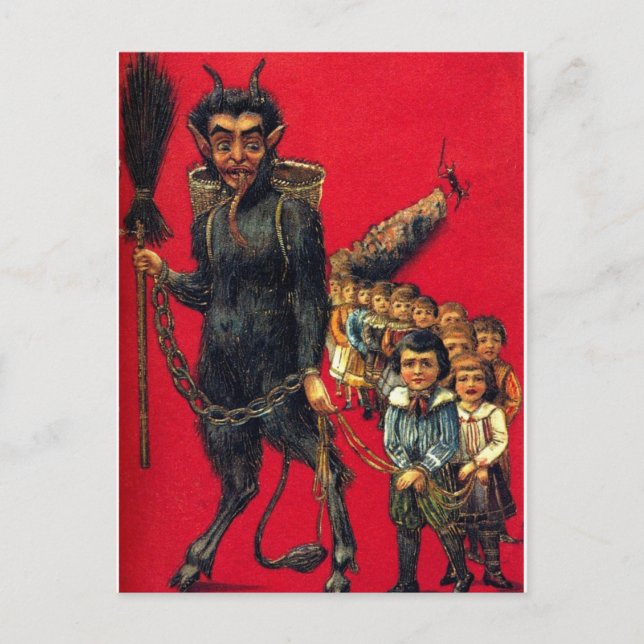 Cartão Postal O Krampus (Frente)