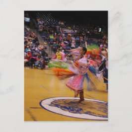 Cartão Postal O Ladies' Turn PowWow Feather Dance