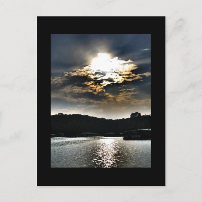 Cartão Postal O lago dos Ozarks (Frente)