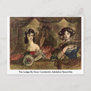 Cartão Postal O Lama Das Caras Constantin-Adolphe-Hyacinthe
