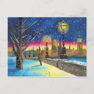 Cartão Postal O lamplificador londrino chama Gordon Bruce art