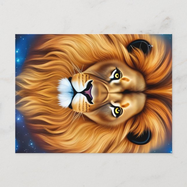 Cartão Postal O Leão (Frente)
