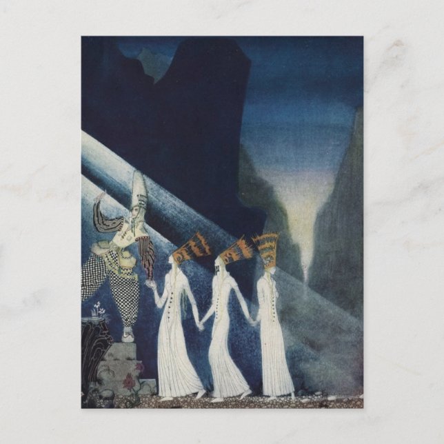 Cartão Postal O Leste do Sol e Oeste da Lua de Nielsen (Frente)