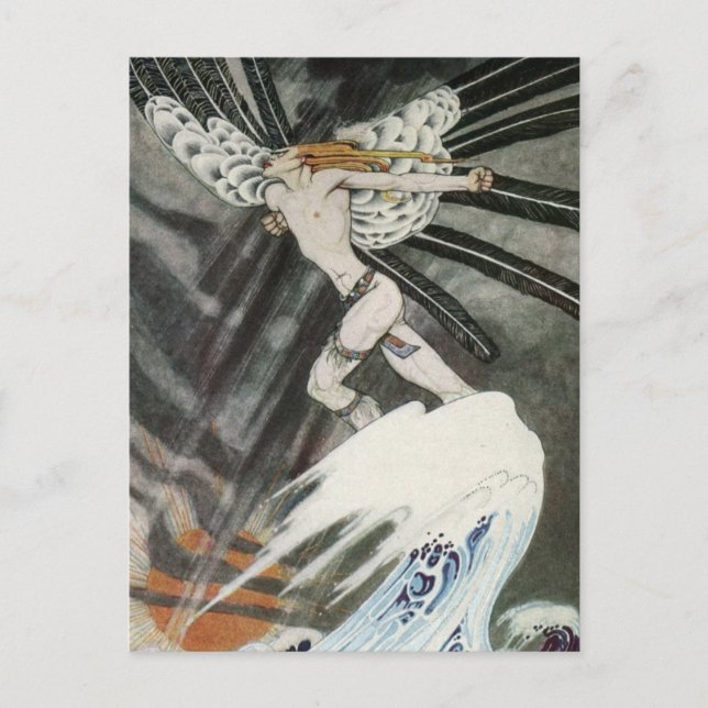 Cartão Postal O Leste do Sol e Oeste da Lua de Nielsen (Frente)