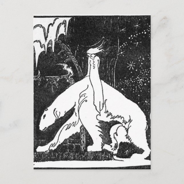 Cartão Postal O Leste do Sol e Oeste da Lua de Nielsen (Frente)