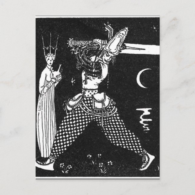 Cartão Postal O Leste do Sol e Oeste da Lua de Nielsen (Frente)