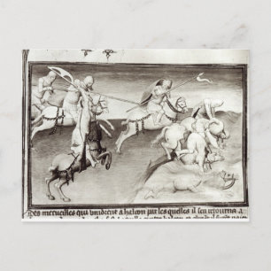 Cartão Postal O líder mongol, Hulagu, Khan do Ilkhanate