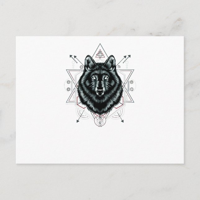Cartão Postal O Lobo (Frente)