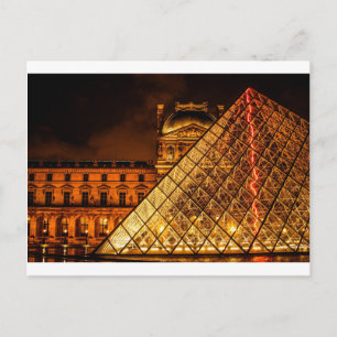 Cartão Postal O Louvre