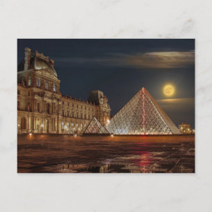 Cartão Postal O Louvre