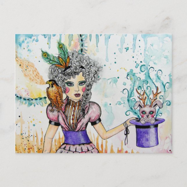 Cartão Postal O Mágico (Frente)