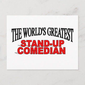 Cartão Postal O maior comediante de stand-up do mundo