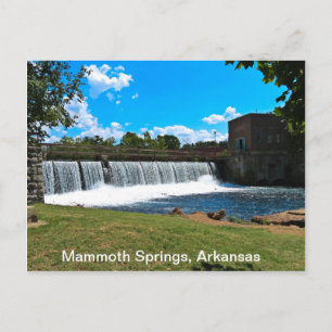 Cartão Postal O Mammoth salta Arkansas